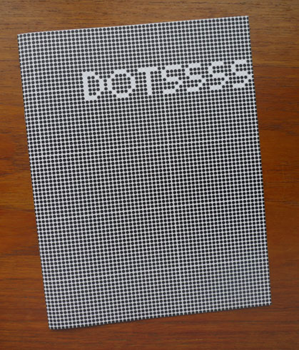 DOTSSSS by Rob Wakshinski