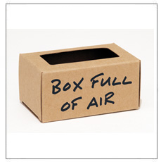 Box Full of Air by David Bellingham